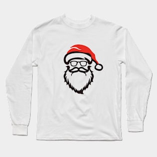 Hipster Graphic Noel Long Sleeve T-Shirt